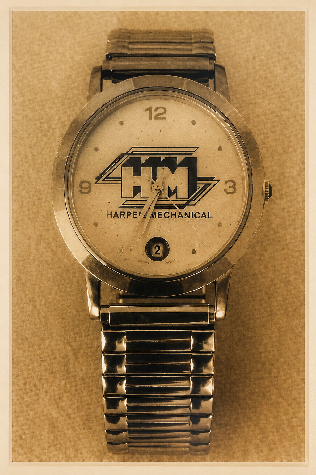 Vintage Harper Mechanical branded wristwatch